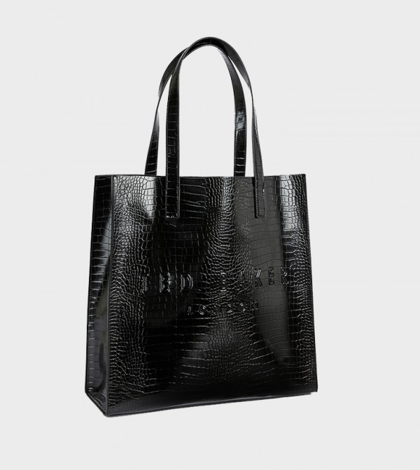 CROCCON Textured Mini Tote Bag