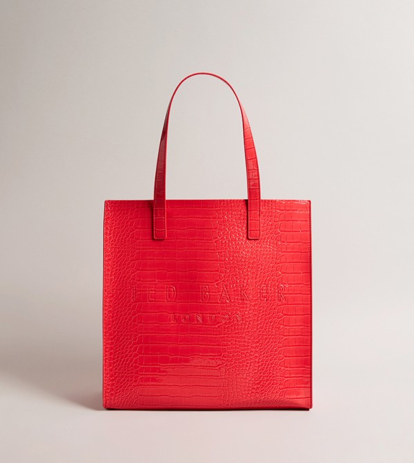 CROCCON Textured Mini Tote Bag