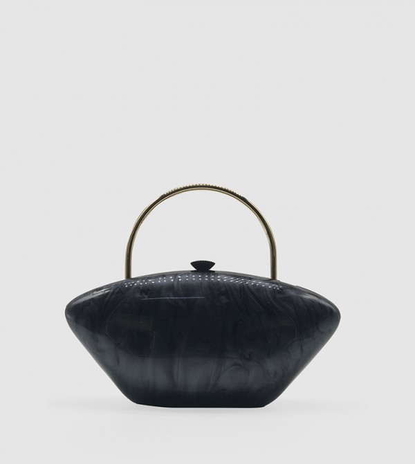 Marble Top Handle Clutch