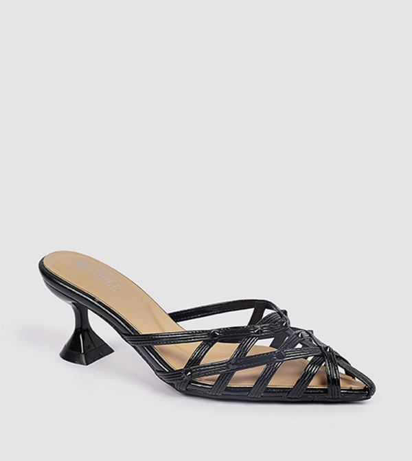 Studded Strappy Pumps
