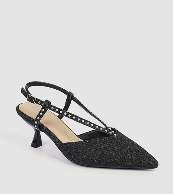 Pointed Toe Slingback Pumps