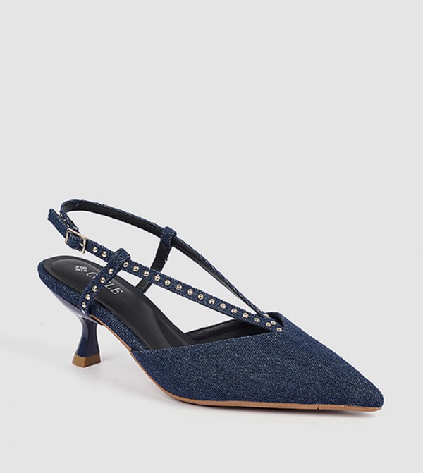 Pointed Toe Slingback Pumps