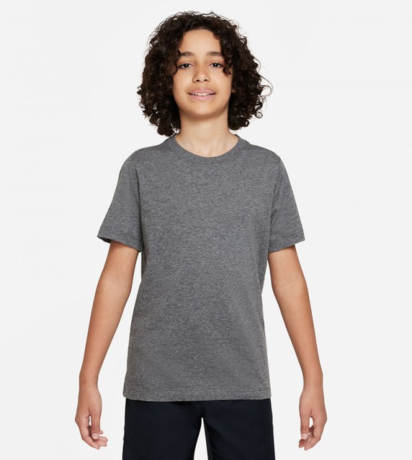 Textured Short Sleeves T-Shirt