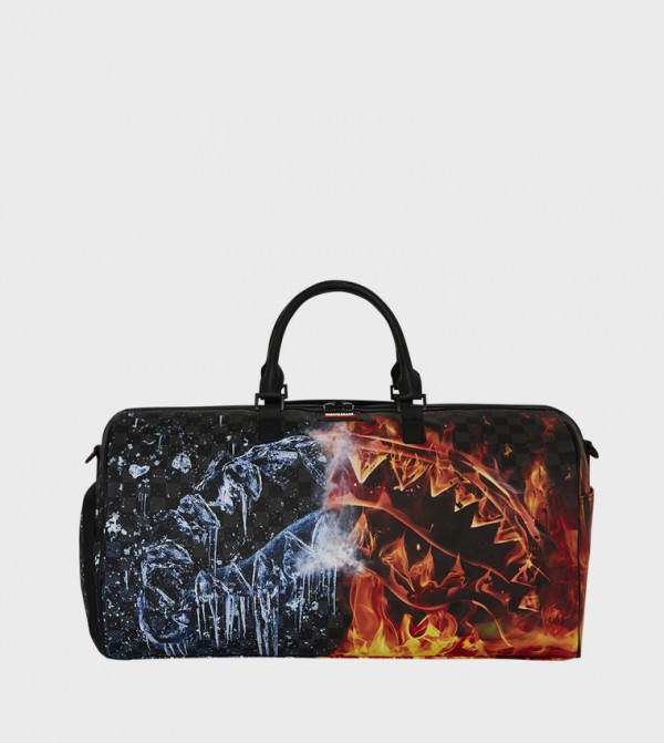 Fire & Ice Shark Large Duffle