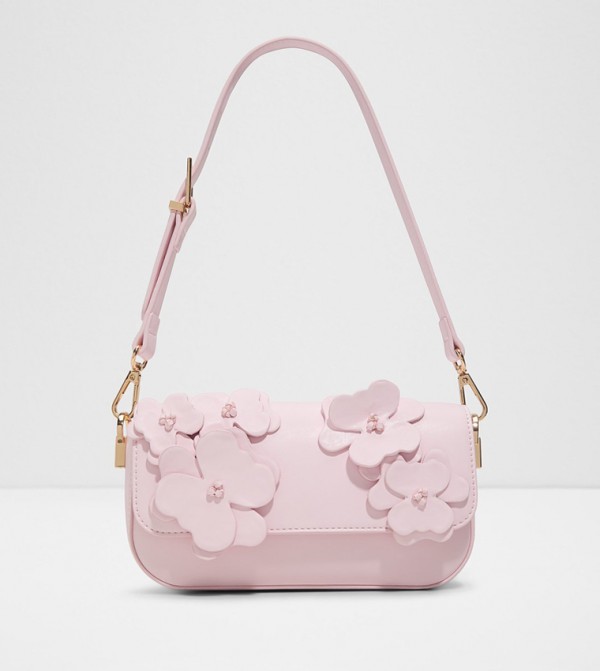 DAISYBOUQUET Appliqued Shoulder Bag