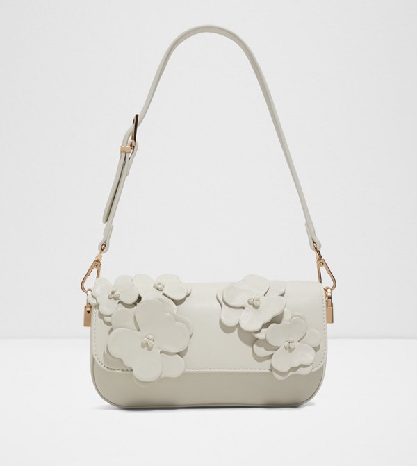 DAISYBOUQUET Appliqued Shoulder Bag