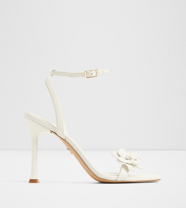 DAISYLILY Applique Heeled Sandals