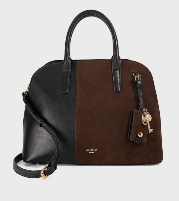 DANDELIONS Color Block Satchel Bag