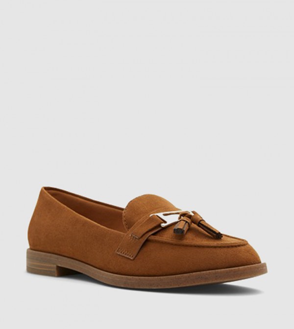 DANDI Metal Accent Slip-On Loafers