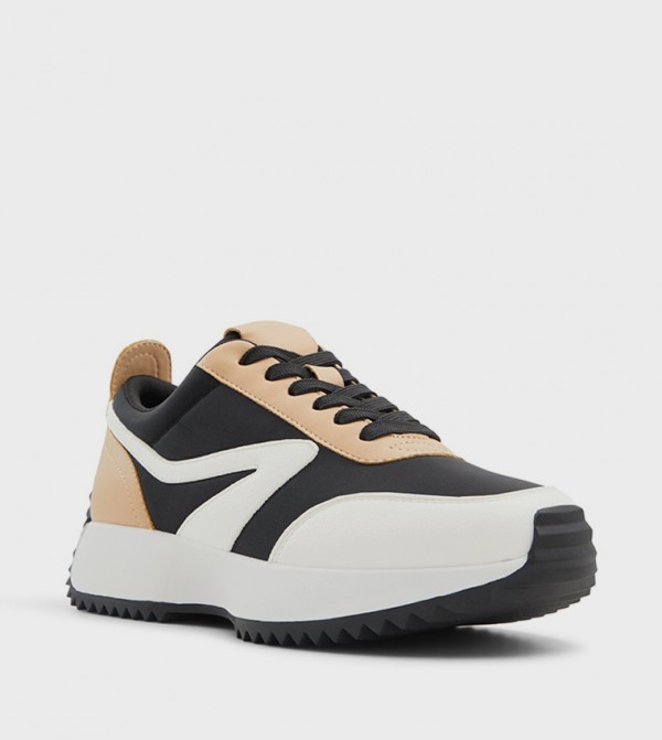 DANIE Color Block Lace-Up Sneakers