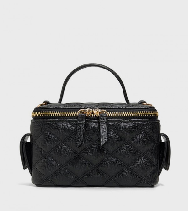 DANIIELA Quilted Top Handle Bag