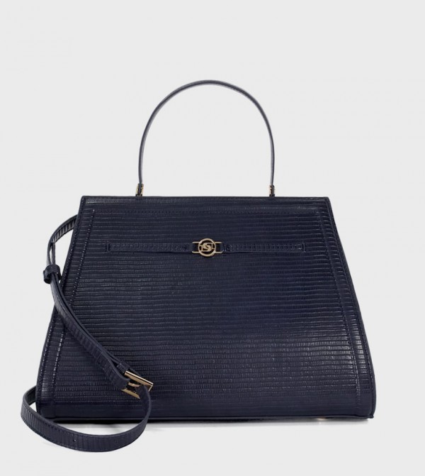 DANTE L Textured Top Handle Bag