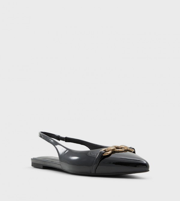 DARYA Metal Accent Slingback Flats