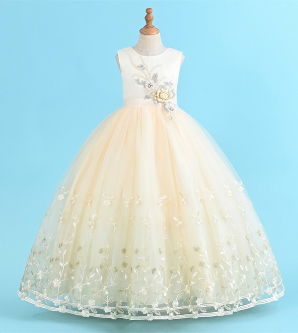 Embellished Tulle Party Dress