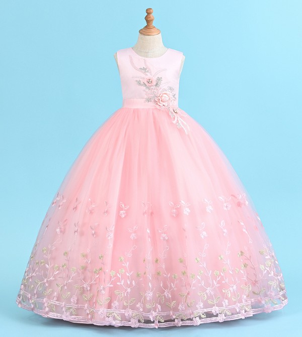 Embellished Tulle Party Dress