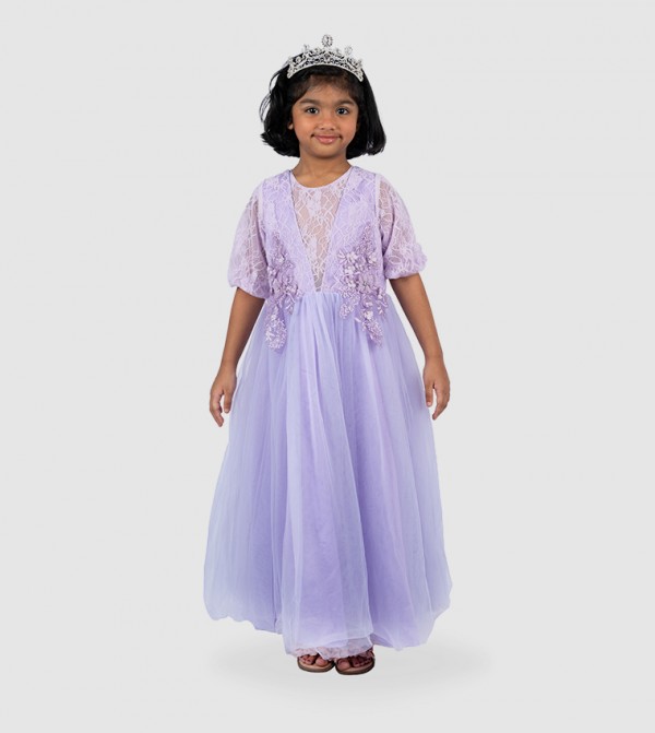 Julietta Lace Detail Party Gown