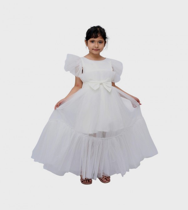 Belle Bow Detail Party Dress