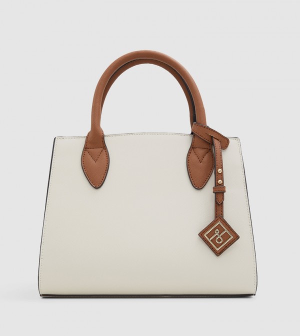 DEBY Textured Satchel Bag