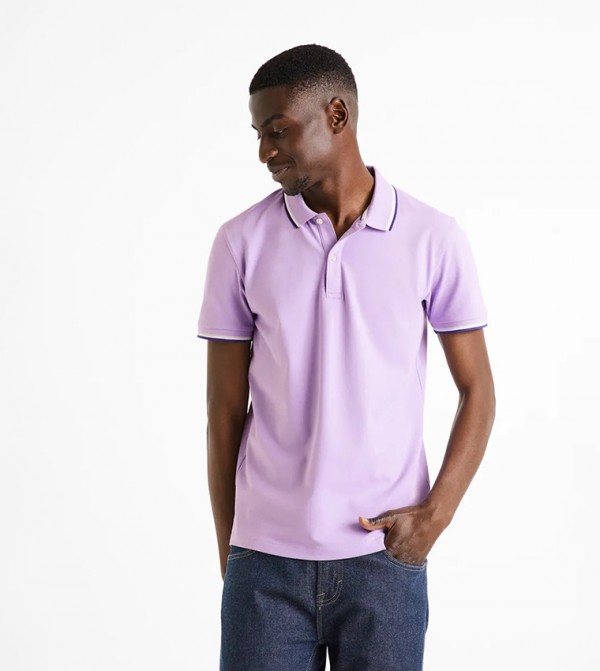 DECOLRAYEB Short Sleeves Polo T-Shirt