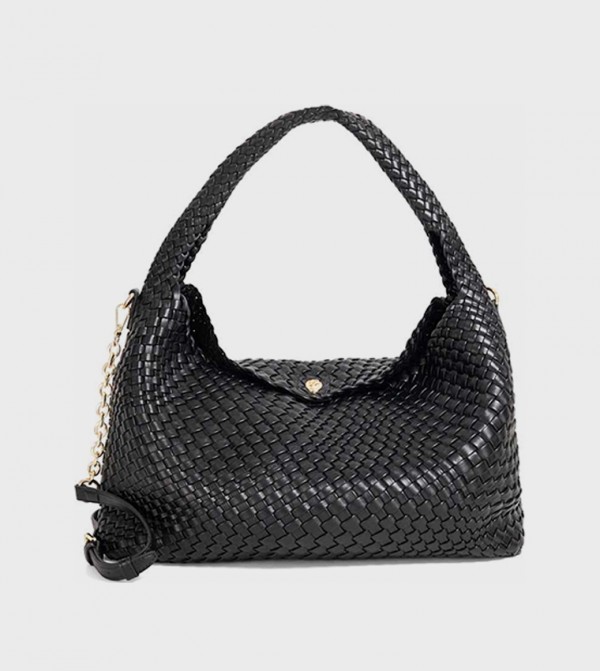DELIBERATE braided Shoulder Bag