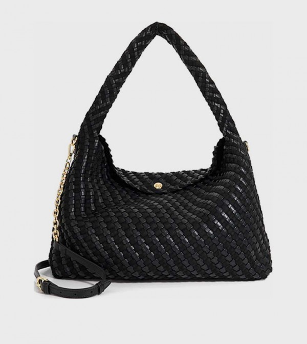DELIBERATE braided Shoulder Bag
