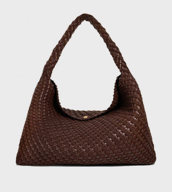 DELIBERATE braided Shoulder Bag