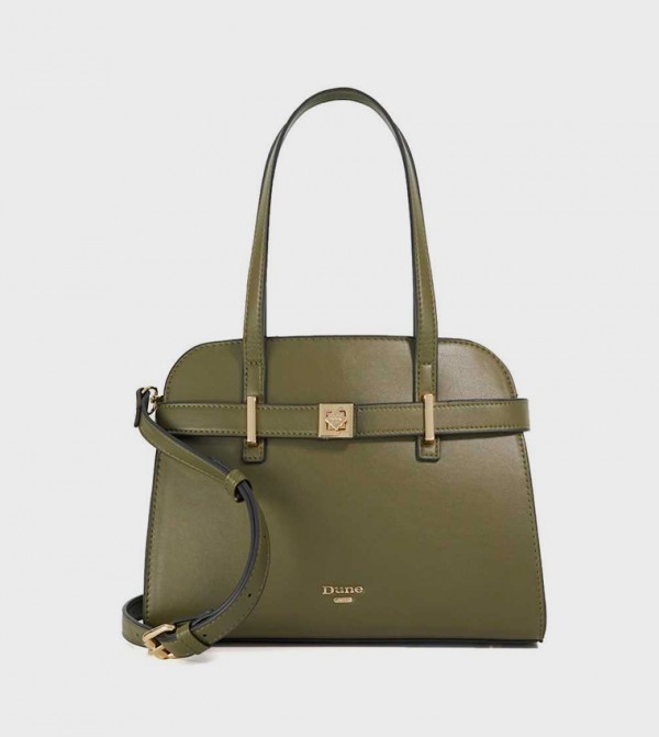 DELINEATE Textured Shoulder Bag