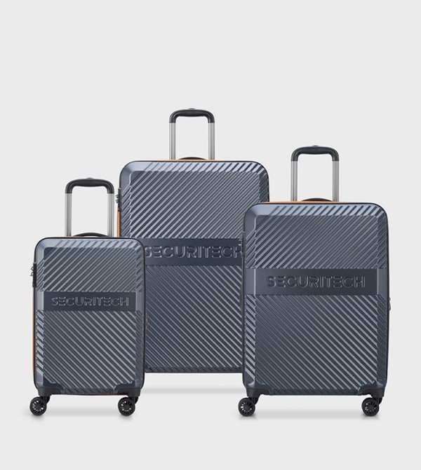 PATROL 3-Piece Hard Shell Spinner Trolley Bag Set - 55/70/81cm