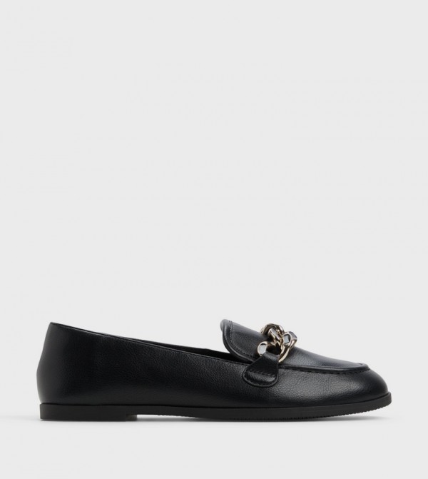 DERAYNE Metal Detail Loafers