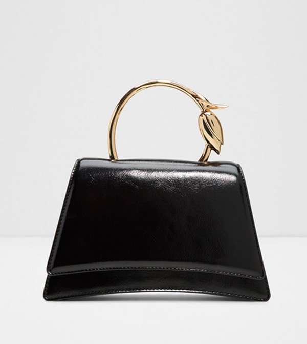 DESERTROSE Textured Top Handle Bag