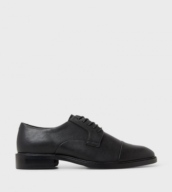 DESMARAIS Almond Toe Lace-Up Shoes