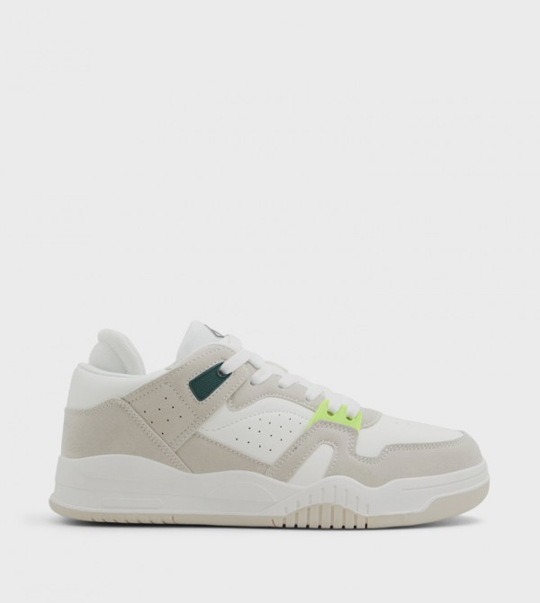 DEUCE Perforated Lace-Up Sneakers