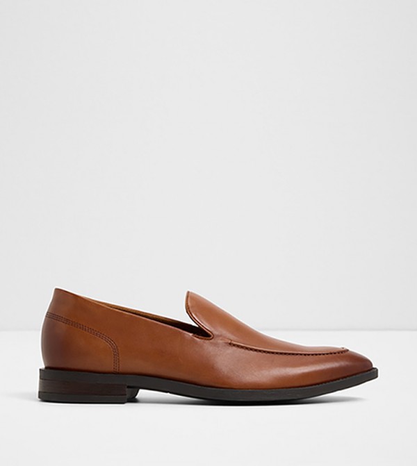 DEX Textured Leather Slip-On Shoes