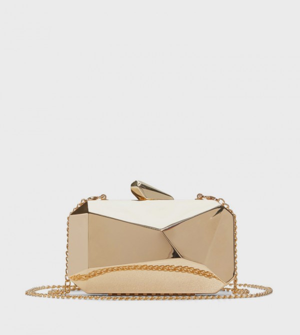 DIIANA Metallic Clutch with Sling