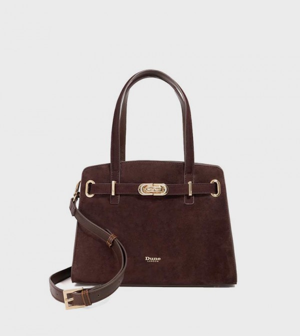 DINIDEFINE Textured Satchel Bag