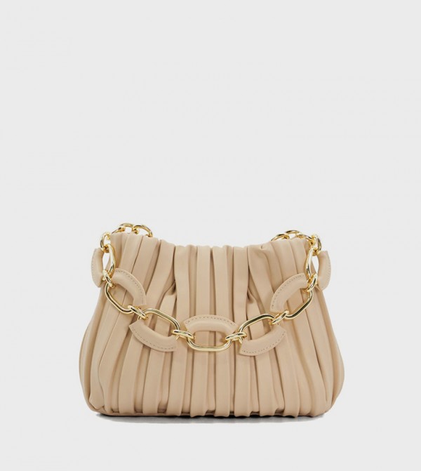 DINIDOMINIE Pleated Shoulder Bag