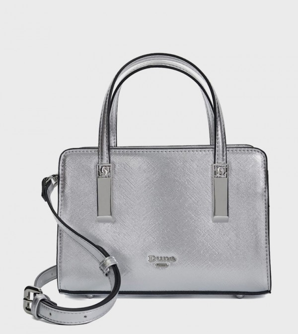 DINKIEDENBEIGH Textured Satchel Bag