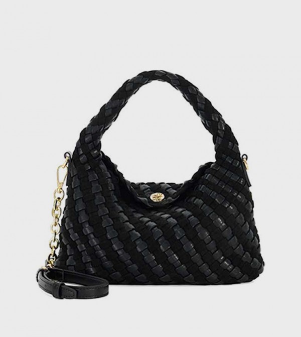 DELIBERATE braided Shoulder Bag