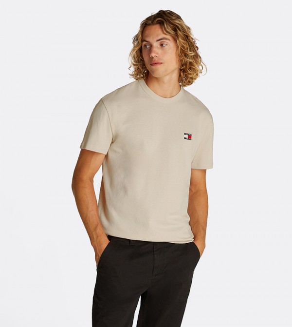 Flag Badge Short Sleeves T-Shirt
