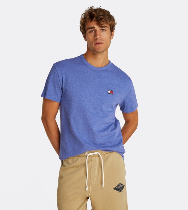 Flag Badge Short Sleeves T-Shirt
