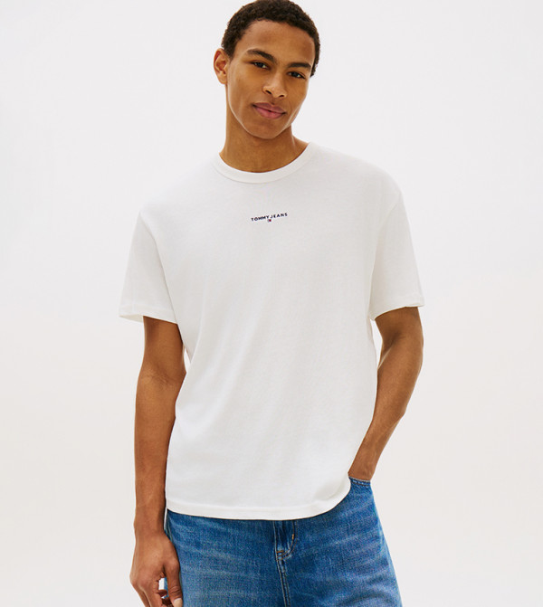 Logo Embroidered Short Sleeves T-Shirt