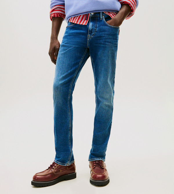 SCANTON Faded Slim Fit Jeans