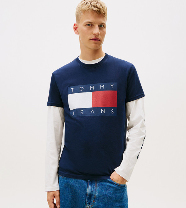 Logo Printed Short Sleeves T-Shirt