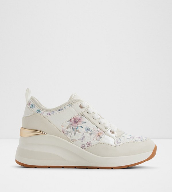DUCIE Printed Mid Top Sneakers