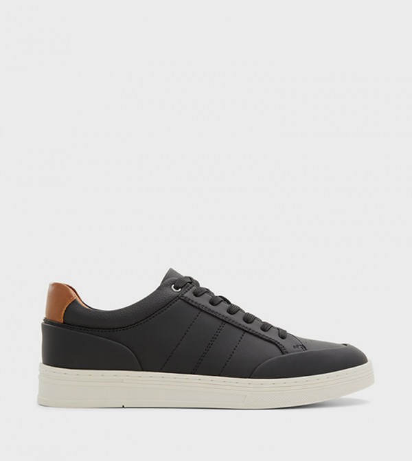 DUNKIRK Round Toe Lace-Up Sneakers