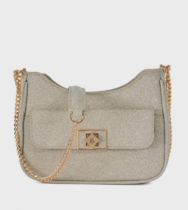 DURANNE Textured Shoulder Bag