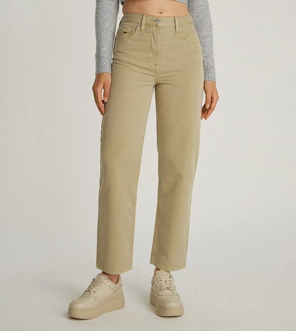 Layla High-Rise Slim Fit Chinos