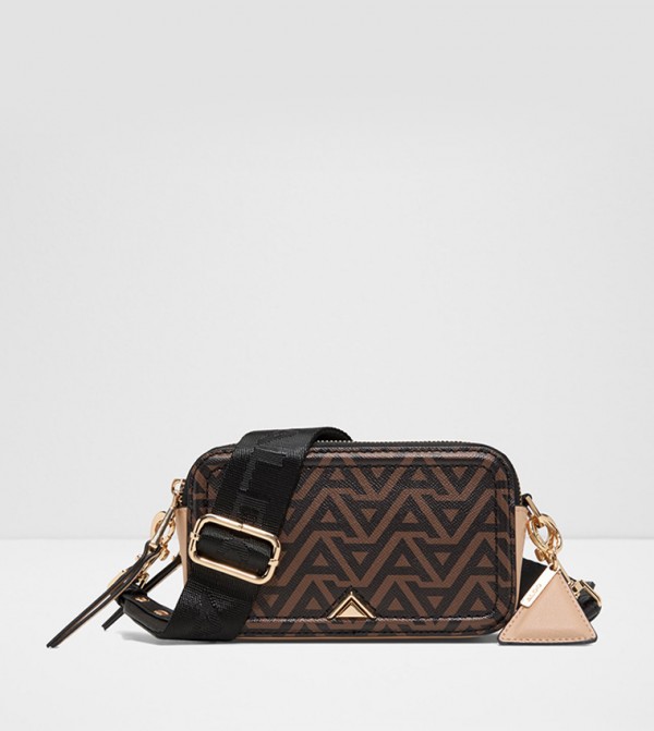 DWUMA Logo Patterned Crossbody Bag