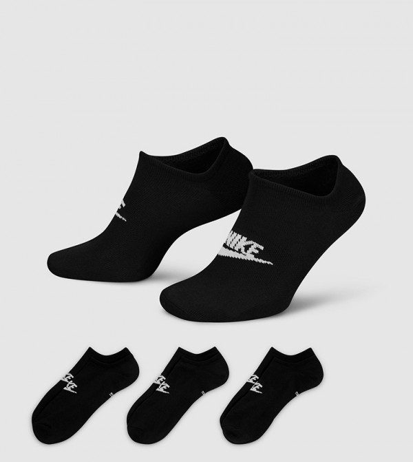 Pack of outlet black nike socks