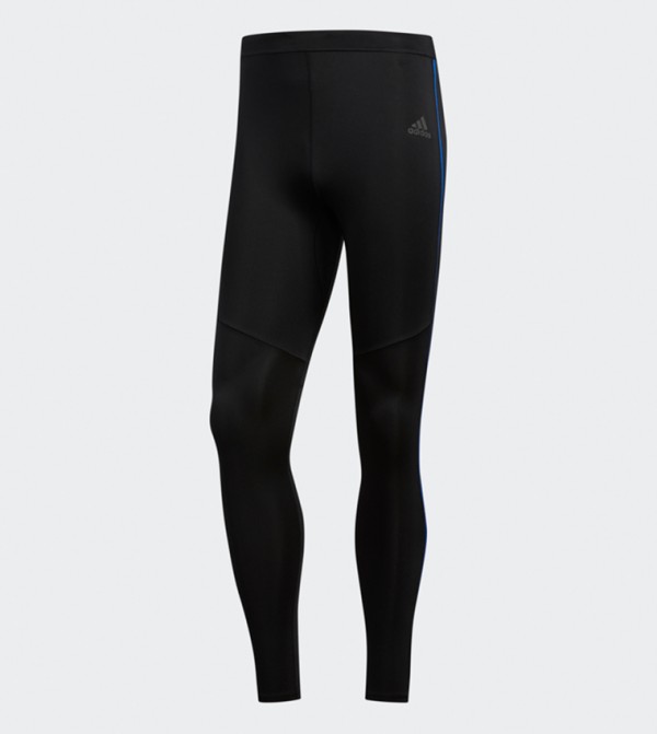 adidas Tight Running Training Sports gym pants Black FM7630